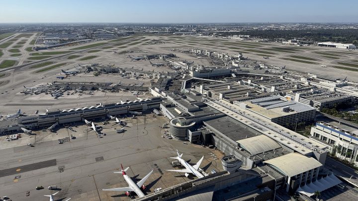 Aerial view of Miami International Airport