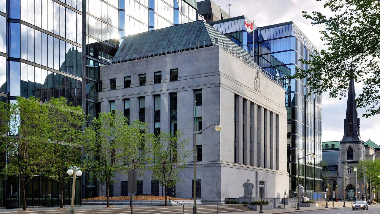 The Bank of Canada building in Ottawa (file photo)