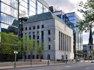 The Bank of Canada building in Ottawa (file photo)