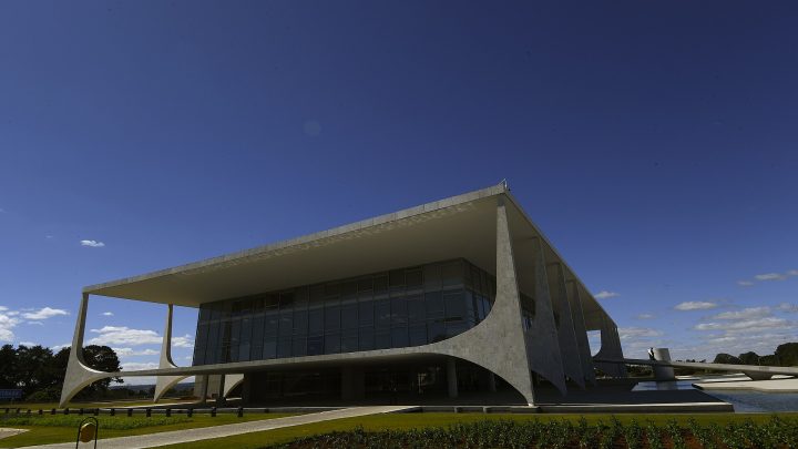 Palácio do Planalto, the Brazilian presidential office, in Brasília